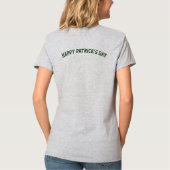 T-shirt Joyeuse Saint-Patrick | Charmes Chanceux & Trèfle (Dos)