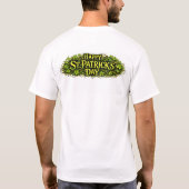 T-shirt Joyeuse Saint-Patrick flirteuse (Dos)