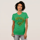 T-shirt Joyeuse Saint Patrick, que les Shenanigans commenc (Devant entier)