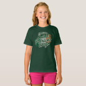T-shirt Joyeuse Saint Patrick vintage (Devant entier)