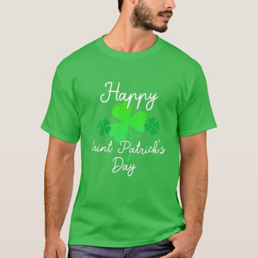 T-shirt Joyeuse Saint Patrick's Day for St patrick' Day (Devant)