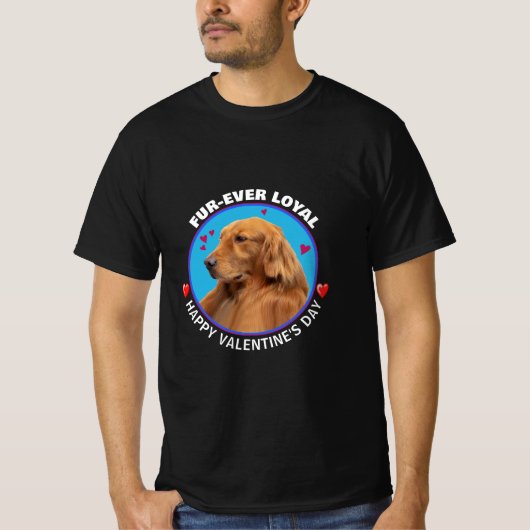 T-shirt Joyeuse Saint-Valentin (Devant)