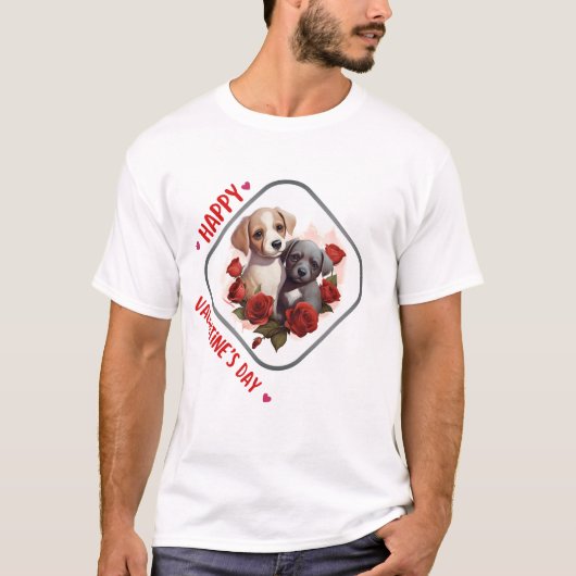 T-shirt Joyeuse Saint-Valentin - Aimer les Whispers (Devant)