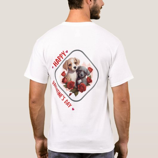 T-shirt Joyeuse Saint-Valentin - Aimer les Whispers (Dos)