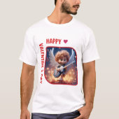 T-shirt Joyeuse Saint-Valentin - Chéri (Devant)