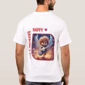 T-shirt Joyeuse Saint-Valentin - Chéri (Dos)