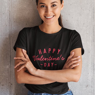 T-shirt Joyeuse Saint-Valentin   Moderne Tendance Élégant 
