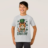 T-shirt Joyeuse St. Catrick’s Day - Chat Of St. Patrick’s  (Devant entier)
