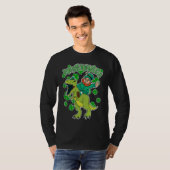 T-shirt Joyeuse St Patrick Day St Pat Rex Rex Leprechaun S (Devant entier)