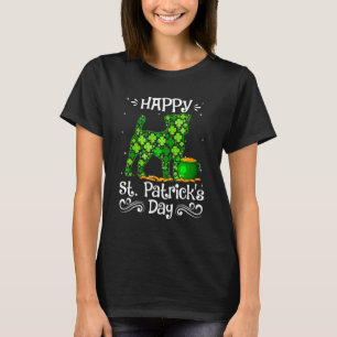 T-shirt Joyeuse St Patrick S Day Jack Russell Terrier Chie