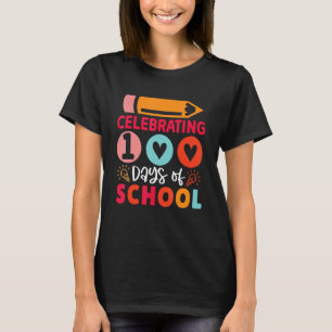 T-shirt Joyeuses 100 journées d'école filles garçons jardi