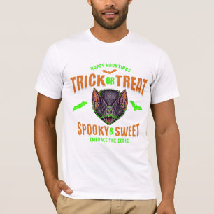 T-shirt Joyeuses apparitions   Chauves-souris Halloween de