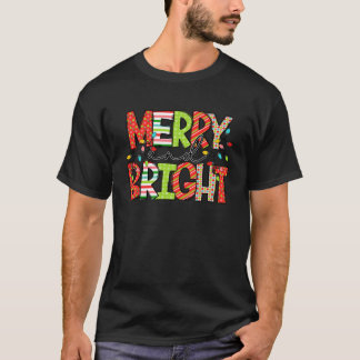 T-shirt Joyeuses et brillantes Filles de Noël Enfants Todd