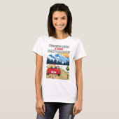 T-shirt Joyeuses femmes mariées blanches (Devant entier)