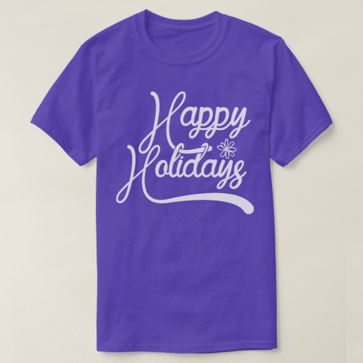 T-shirt Joyeuses fêtes (Design devant)