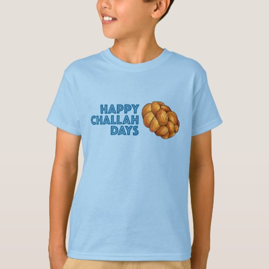 T-shirt Joyeuses fêtes de Challah Hanoukka Chanukah (Devant)