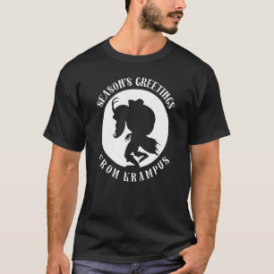 T-shirt Joyeuses Fêtes de Krampus German Folklore Chr