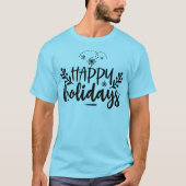 T-shirt Joyeuses fêtes ! ! Noël (Devant)