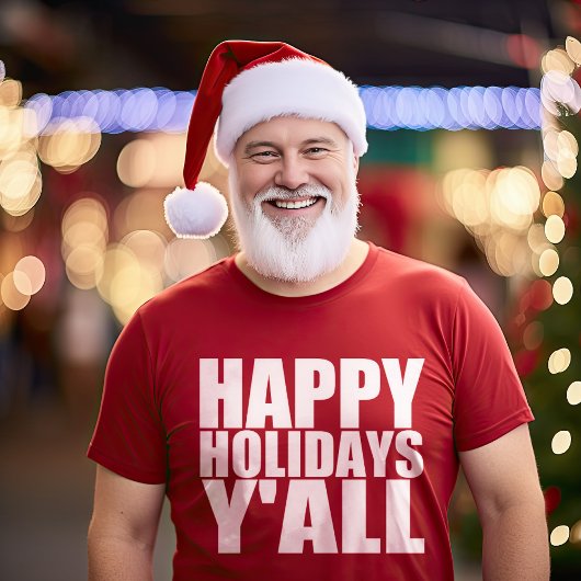 T-shirt Joyeuses fêtes Y'all