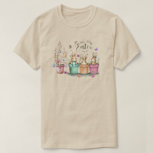 T-Shirt Joyeuses Pâques (Design devant)