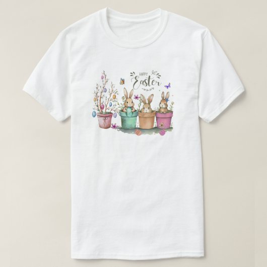 T-Shirt Joyeuses Pâques (Design devant)
