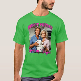 T-shirt Joyeuses Pâques drôle attraction fatale cadeau rét