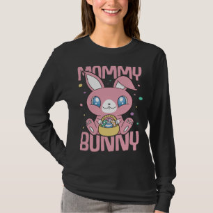 T-Shirt Joyeuses Pâques Maman Lapin Lapin Drôle de