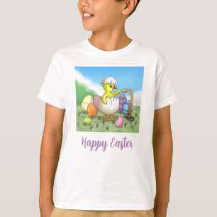 T-shirt Joyeuses Pâques Poulet