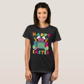 T-shirt Joyeuses Pâques Vidéo Game Lapin Manette de jeu Ga (Devant entier)