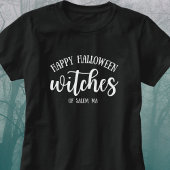 T-shirt Joyeuses sorcières Halloween Blanc