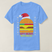 T-shirt Joyeuses vacances avec fromage Famille Pyjama de N (Design devant)