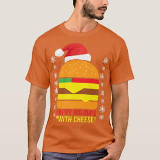 T-shirt Joyeuses vacances avec fromage Famille Pyjama de N