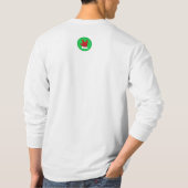 T-shirt Joyeuses Vibes seulement l'année verte corresponda (Dos)
