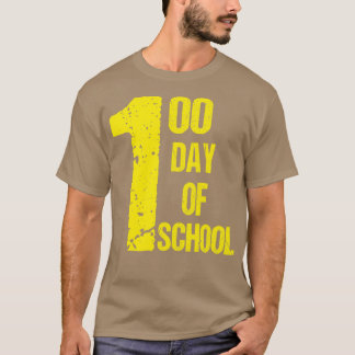 T-shirt Joyeux 100 Jour de l'école pour enfants Enseignant