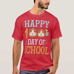 T-shirt Joyeux 100 Jours de l'école Guinée Cochon Cadeaux
