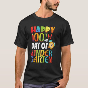 T-shirt Joyeux 100 Jours De Maternelle 100 Jours D'École