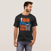 T-shirt Joyeux 100 Jours D'École 100 Jours De Slam Dunks B (Devant entier)