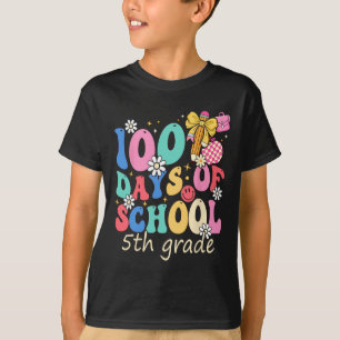 T-shirt Joyeux 100 Jours D'École 5E Année Smarter G