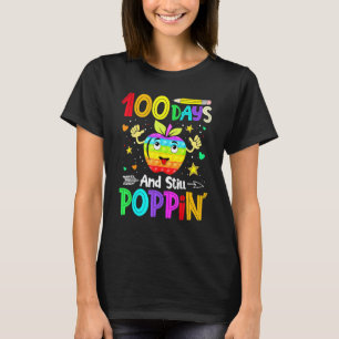 T-shirt Joyeux 100 Jours D'École Et Toujours Poppin 100E J