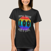 T-shirt Joyeux 100 Jours D'École Et Toujours Poppin 100E J (Devant)