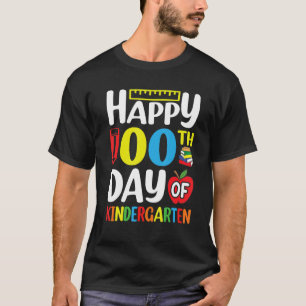 T-shirt Joyeux 100 jours d'école garçons filles maternelle
