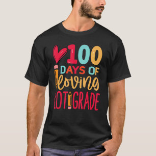 T-shirt Joyeux 100 jours d'école garçons filles maternelle
