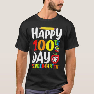T-shirt Joyeux 100 jours d'école garçons filles maternelle