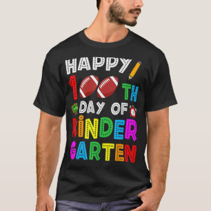 T-shirt Joyeux 100E Jour De L'École Maternelle Fournitures