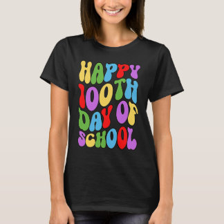 T-shirt Joyeux 100e jour de l'école Retour à l'école Garço
