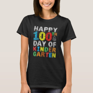 T-shirt Joyeux 100e jour de maternelle 100 jours d'école