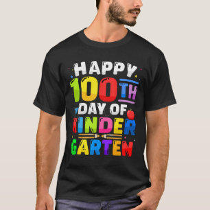 T-shirt Joyeux 100e jour de maternelle 100 jours pour ense