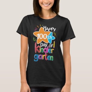 T-shirt Joyeux 100e Jour de maternelle pour enseignant & é