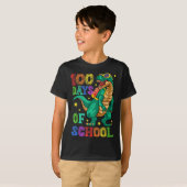 T-shirt Joyeux 100e jour d'école (Devant entier)