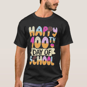 T-shirt Joyeux 100e Jour d'École Enfants Garçons Filles 10